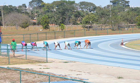 Pista de atletismo da Universidade Federal de Goiás